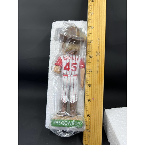 2022 Cincinnati Reds Jeff Brantley Cowboy Bobblehead - Picture 13 of 13